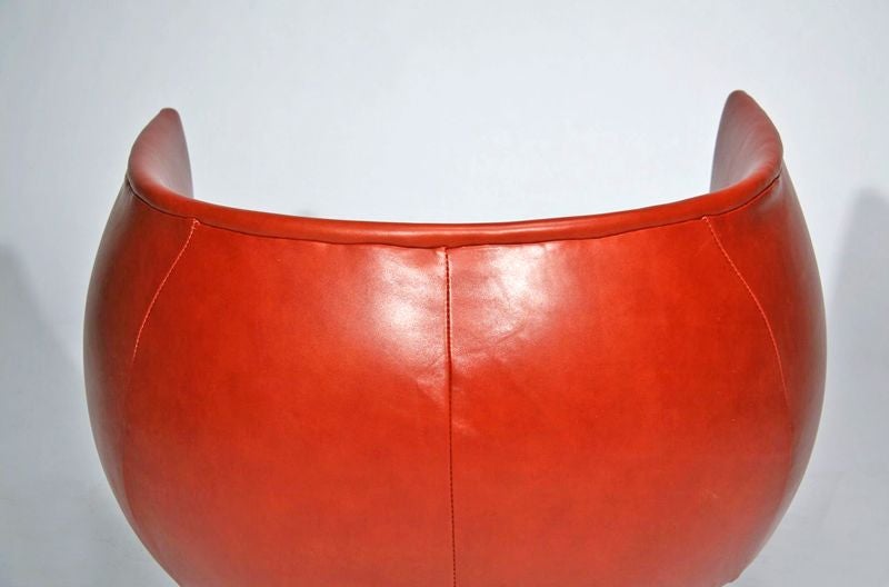 Mid-20th Century Pair of Tulip Base Lounge Chairs by Craft Associates