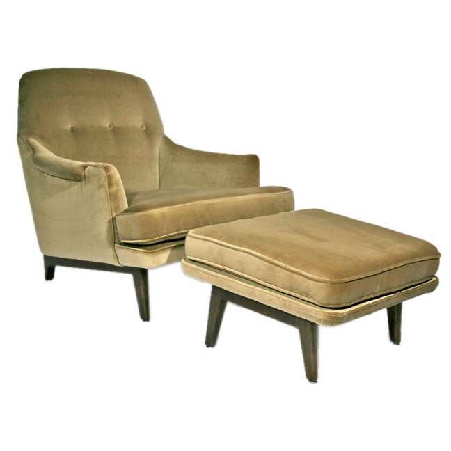 Dunbar Lounge Chair and Ottoman