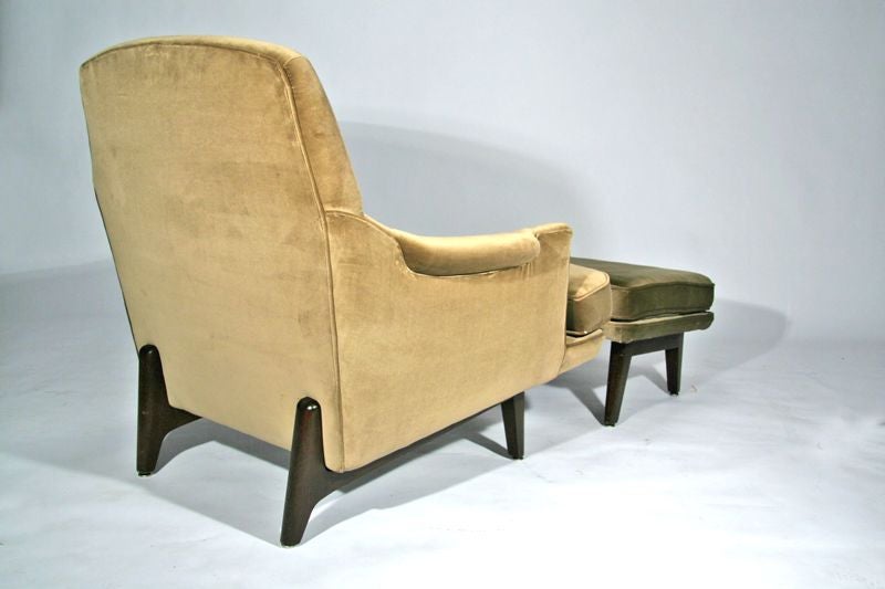 Dunbar Lounge Chair and Ottoman 2