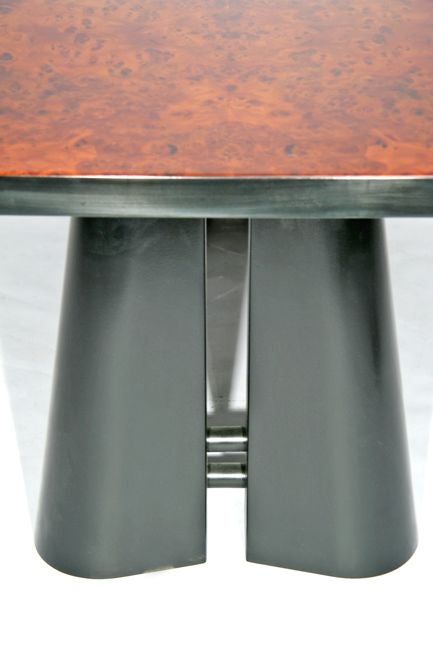 Italian Burl Dining Table 2