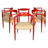 Dining Chairs in the Manner of Hans Wegner Dining Chairs in the Manner of Hans Wegner
