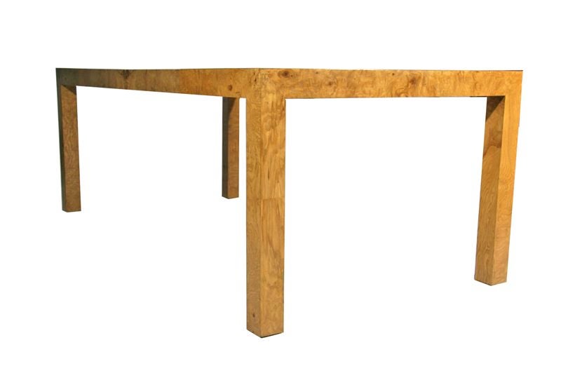 Olive Burl Dining Table by Milo Baughman 3