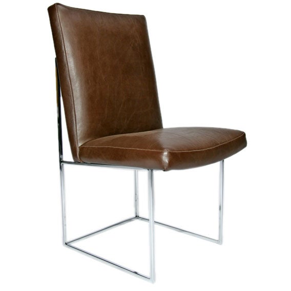 Set of 12 Dining Chairs by Milo Baughman