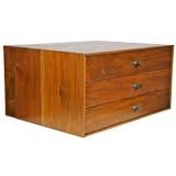 Solid Walnut Jewelry Chest