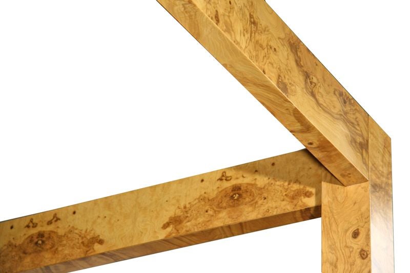 Burl Canopy Bed by Milo Baughman 3