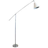 One-arm floor lamp by Arredoluce