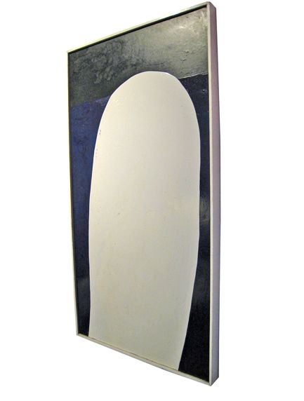 "Moby Dick, " Duco lacquer on masonite by Robert Hansen