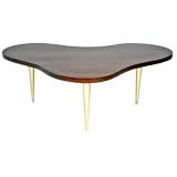 Classic biomorphic coffee table by T.H. Robsjohn-Gibbings