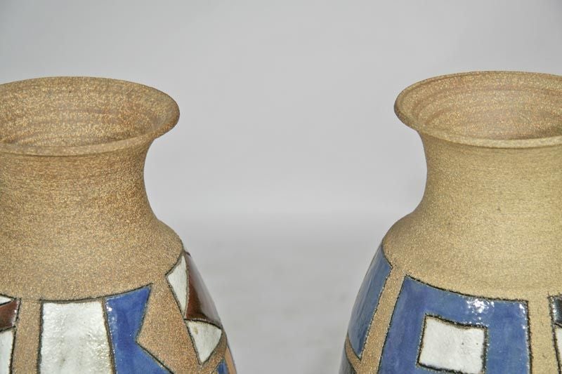 Mid-20th Century Pair of oversized vases by Brent Bennett