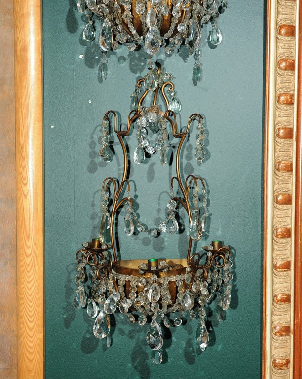 French PAIR OF LOUIS XVI  STYLE  SCONCES For Sale
