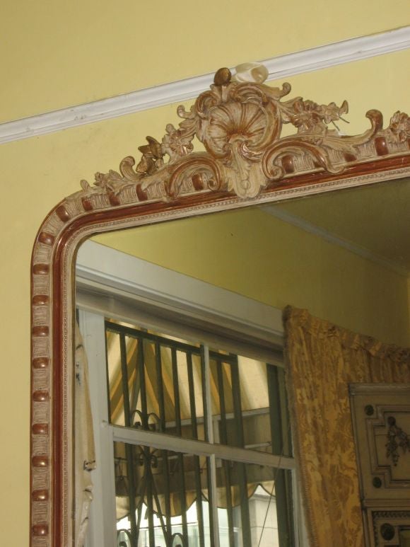 Louis XV Style  Giltwood  Mirror