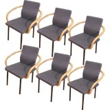 Set of six Mandarin Chairs by Ettore Sottssas
