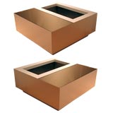 Pair of Side Tables / Planters