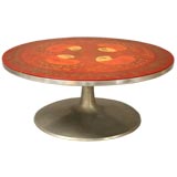 Round Pedestal Coffee Table by Bjorn Winblad / Mygge