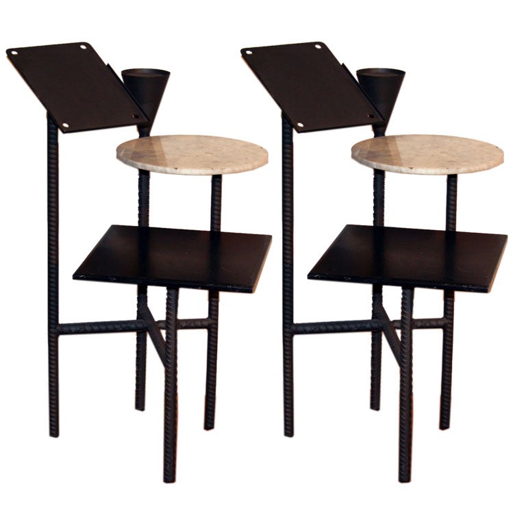 Pair of Night Stand / Philippe Stark