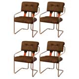 Vintage Set of Four Chairs / Mariani