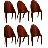 Set of Six Chairs / Philippe Stark