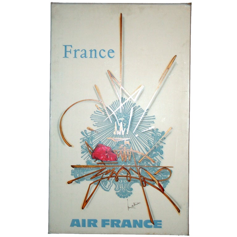 Air France Photogravure / Georges Mathieu.