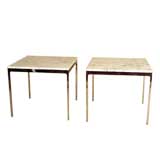 Used Pair of End Tables / Marine Midland Bank of Buffalo