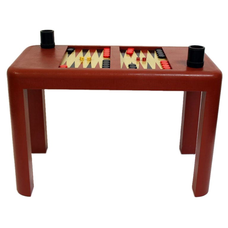 Backgammon Set / Karl Springer