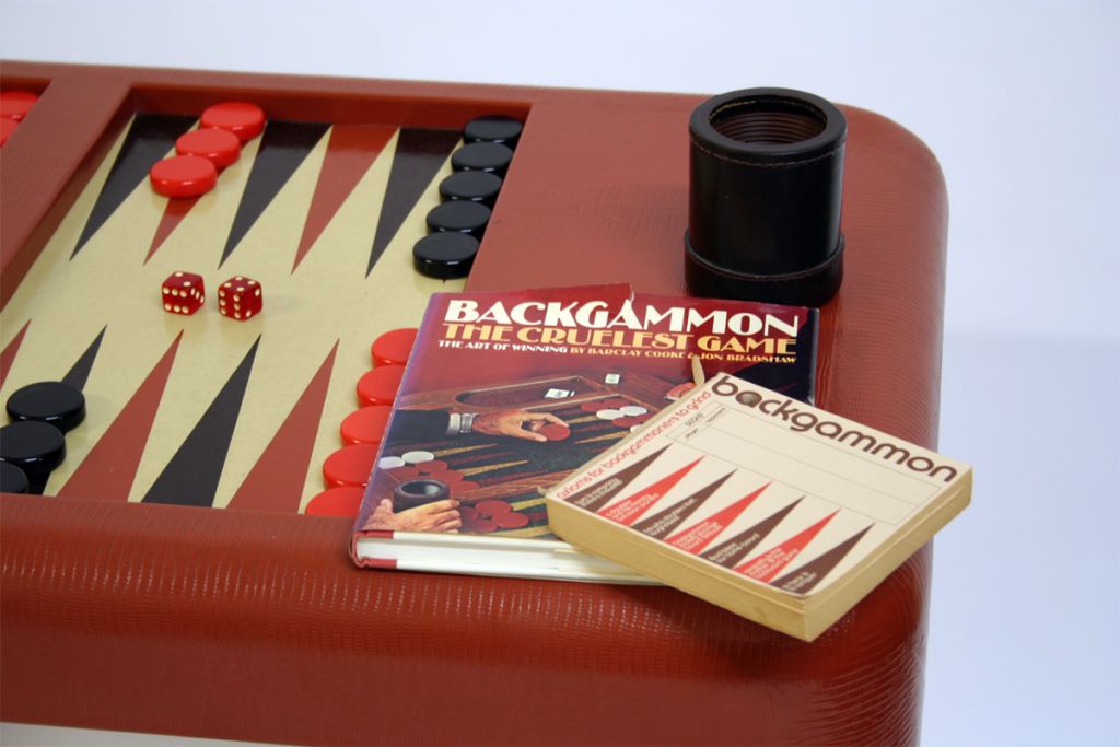 Late 20th Century Backgammon Set / Karl Springer