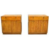 Pair of Night Tables / American