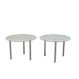 PAIR OF SIDE/END TABLES BY Katavolos, Littel, Kelly for Laverne.
