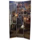 3 Panel Etched Mirror Screen