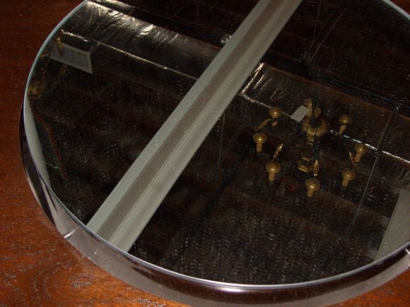 Ebonized "Floating" Table
