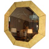 Karl Springer Style 45" Octagonal Mirror