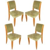 Set of Four French Dining Chairs
