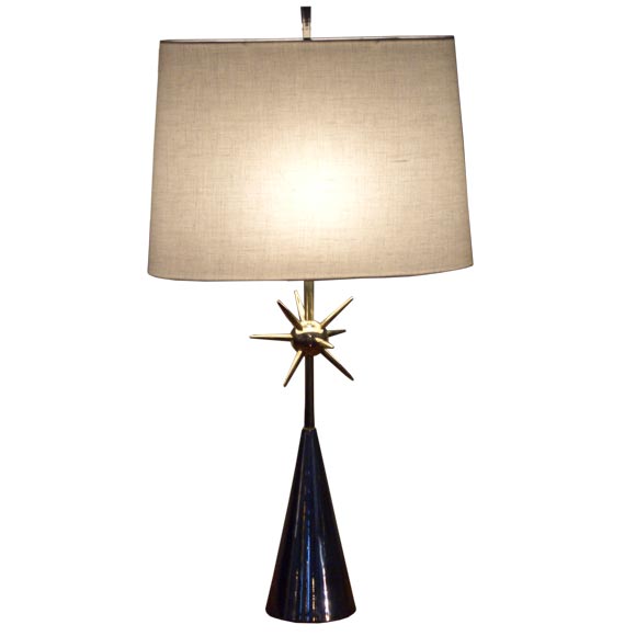 2 Tone starburst lamp