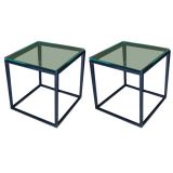 Pair of Cubist Side Tables