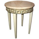 Greek Key Side Table