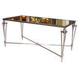 Silver and Mercury Glass Coffee Table