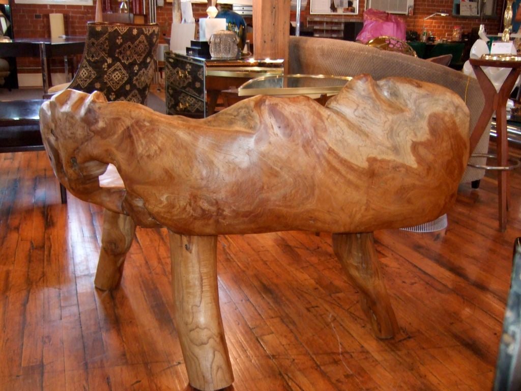 Balinese Teakwood Bench