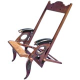 Antique A Campaign chair