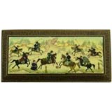 A Box with Decoration of Horses
