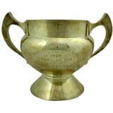 Antique A Sterling Silver Trophy Loving Cup