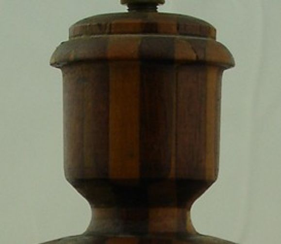 A Tramp Art Table Lamp 2