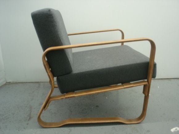 American Ralph Lauren's Collection Lounge Chair in Saddle leather