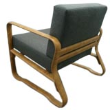 Ralph Lauren's Collection Lounge Chair in Saddle leather