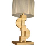 A Table Lamp with a unique design in the manner of Samuel Marx