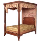 Antique William IV Tester  Bed