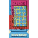 Andy Warhol "Lincoln Center Ticket" 1967