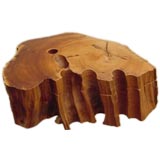 Organic form Tree Box in the manner of George Nakashima