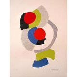 SONIA DELAUNAY Litho French Abstract