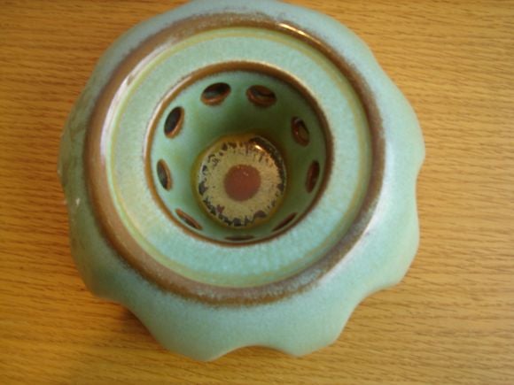 green frankoma pottery