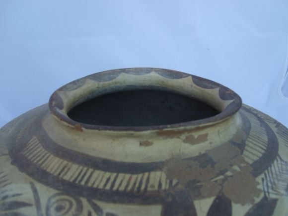 Canadian A Early American Indian Jar Vase