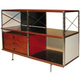 Vintage A Charles and Ray Eames ESU 220-C cabinet